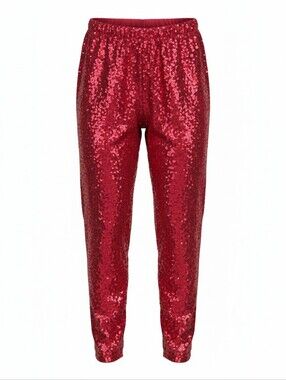 Tipsy Elves Kids Red Sequin Leggings